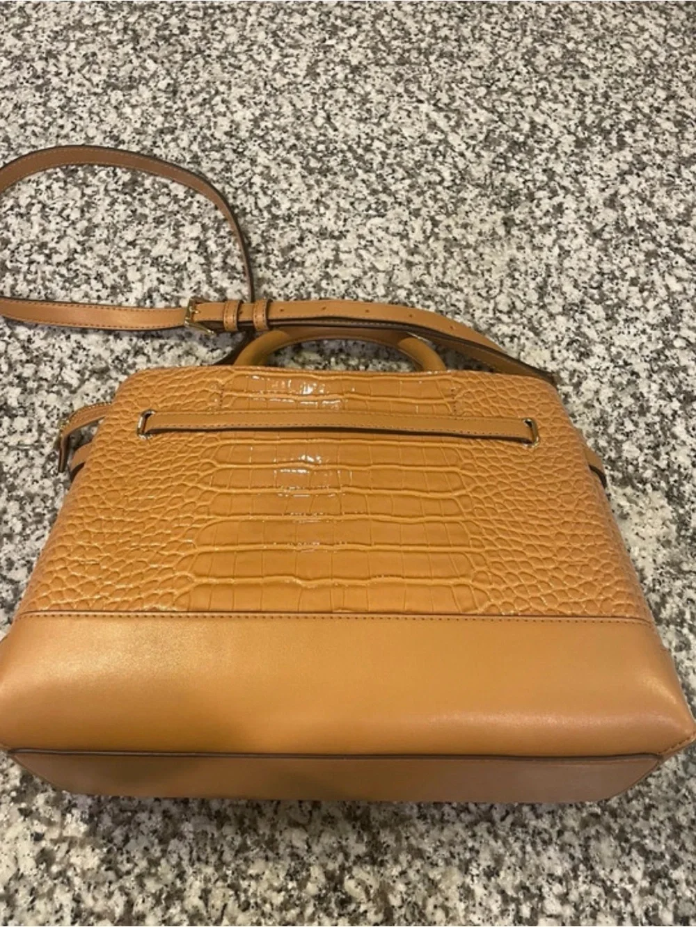 Michael Kors Croc-Embossed Handbag
